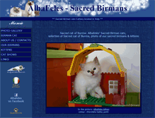 Tablet Screenshot of birmans.biz